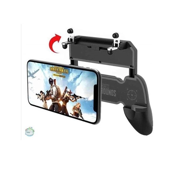 Suporte de Celular para Jogos Game Handle Manete Para Celular Gatilho FRE  FIRE PUBG L1 + R1